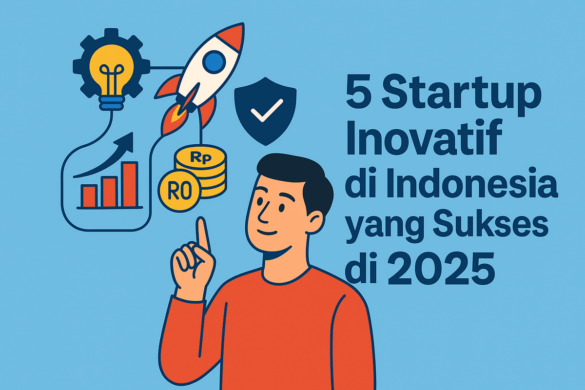 5 Startup Inovatif di Indonesia yang Sukses di 2025
