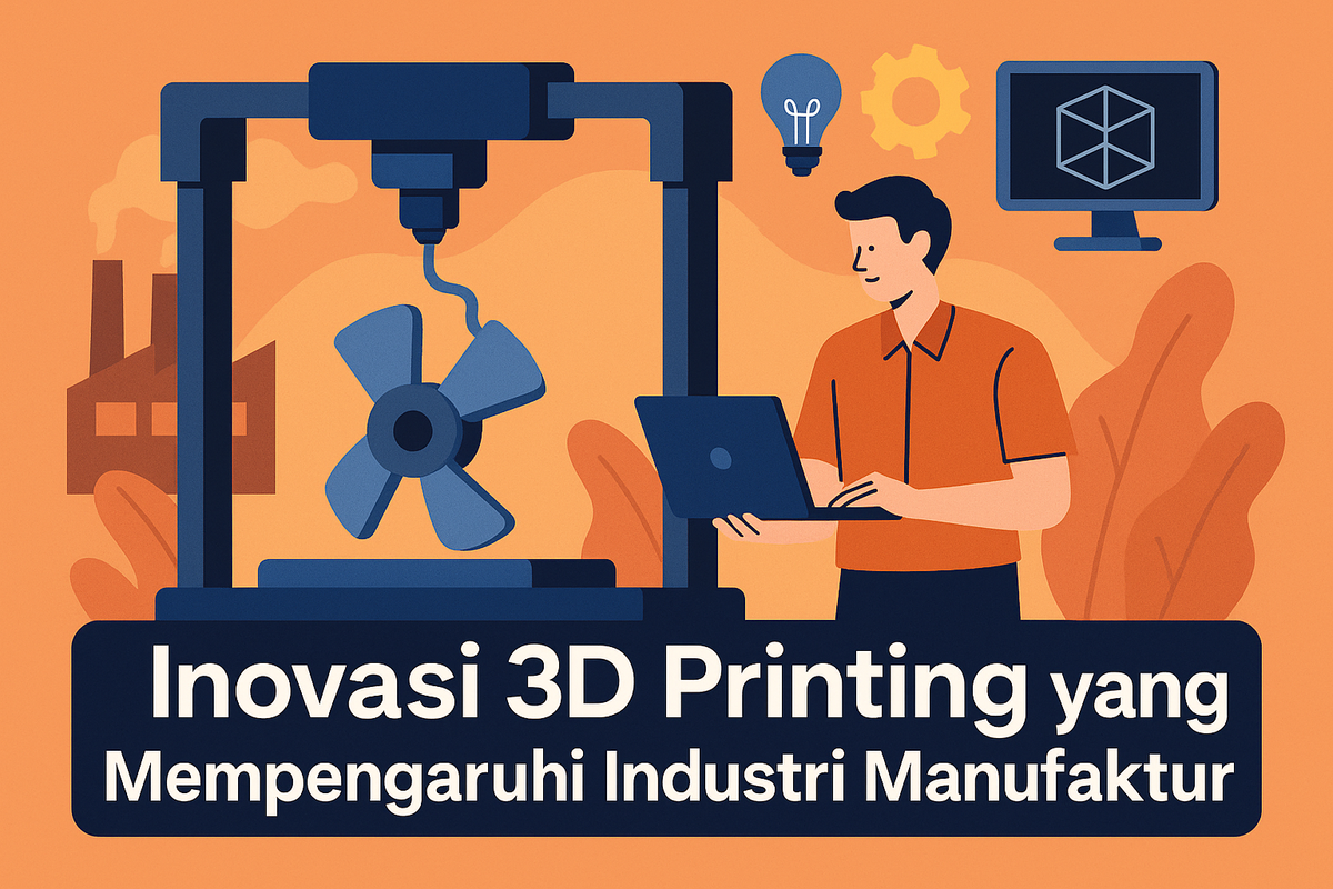 Inovasi 3D Printing yang Mempengaruhi Industri Manufaktur