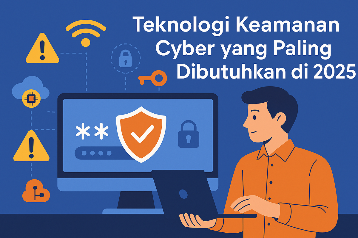 Teknologi Keamanan Cyber yang Paling Dibutuhkan di 2025