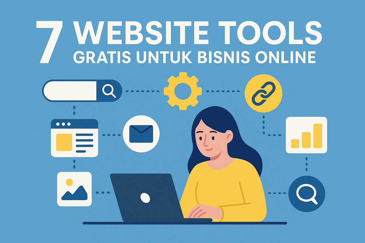 7 Website Tools Gratis untuk Bisnis Online