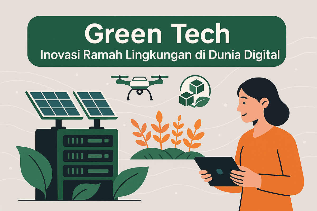 Green Tech: Inovasi Ramah Lingkungan di Dunia Digital