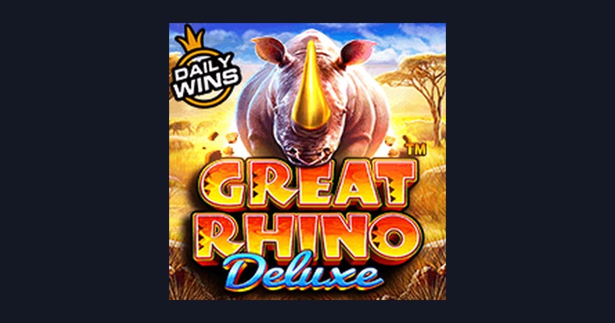 Great Rhino Deluxe, Slot Anti Boncos Dengan Peluang Menarik